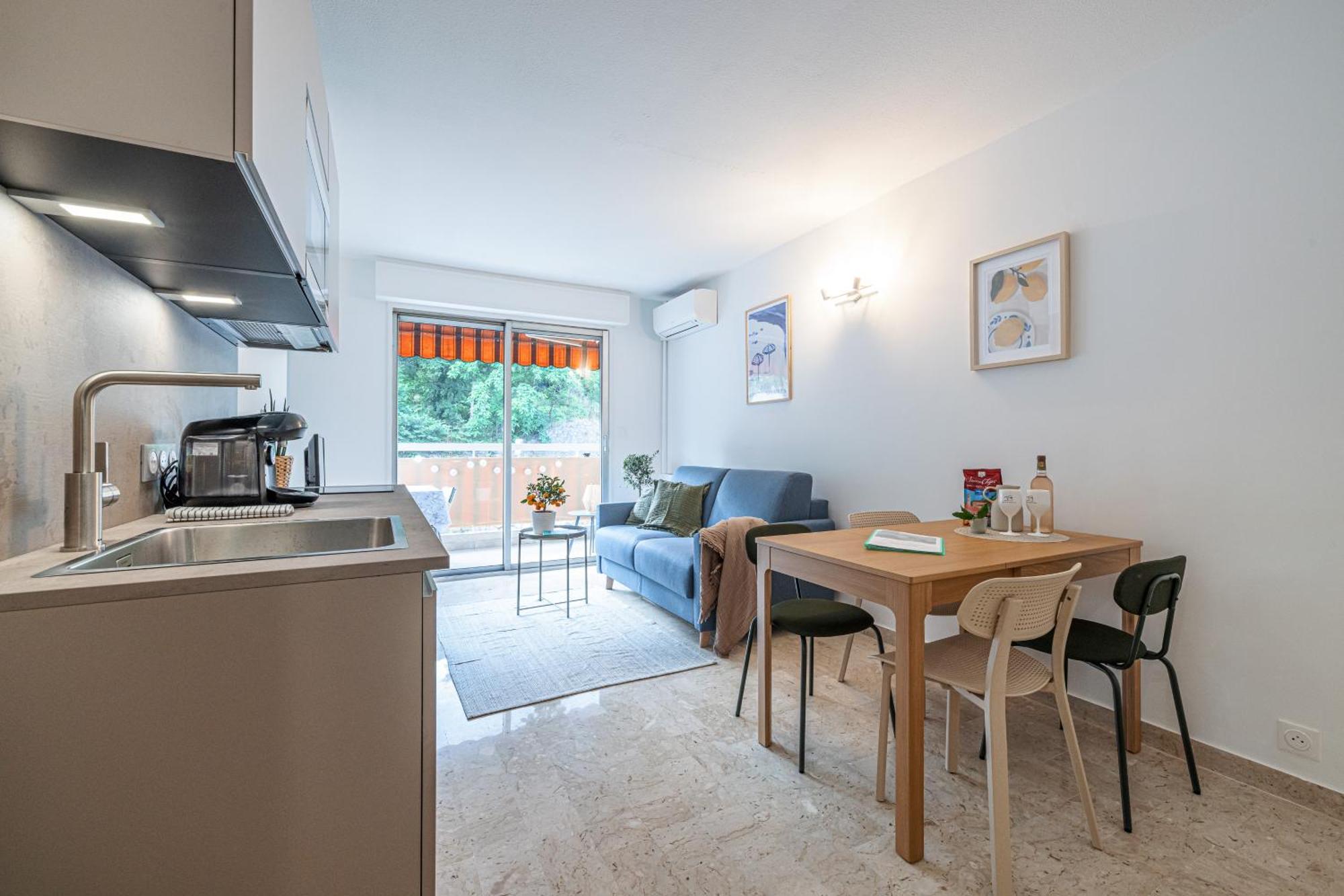 Appartement 2P Renove Avec Terrasse Au Port De Nisa Exterior foto