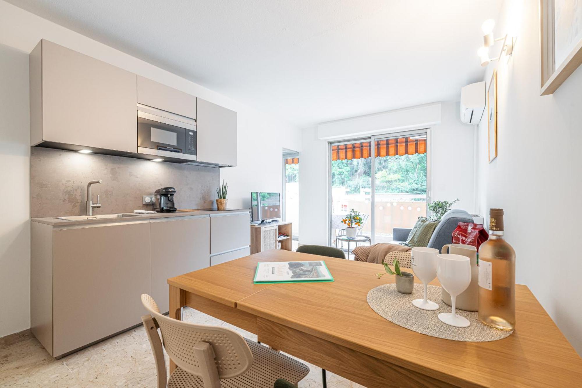 Appartement 2P Renove Avec Terrasse Au Port De Nisa Exterior foto
